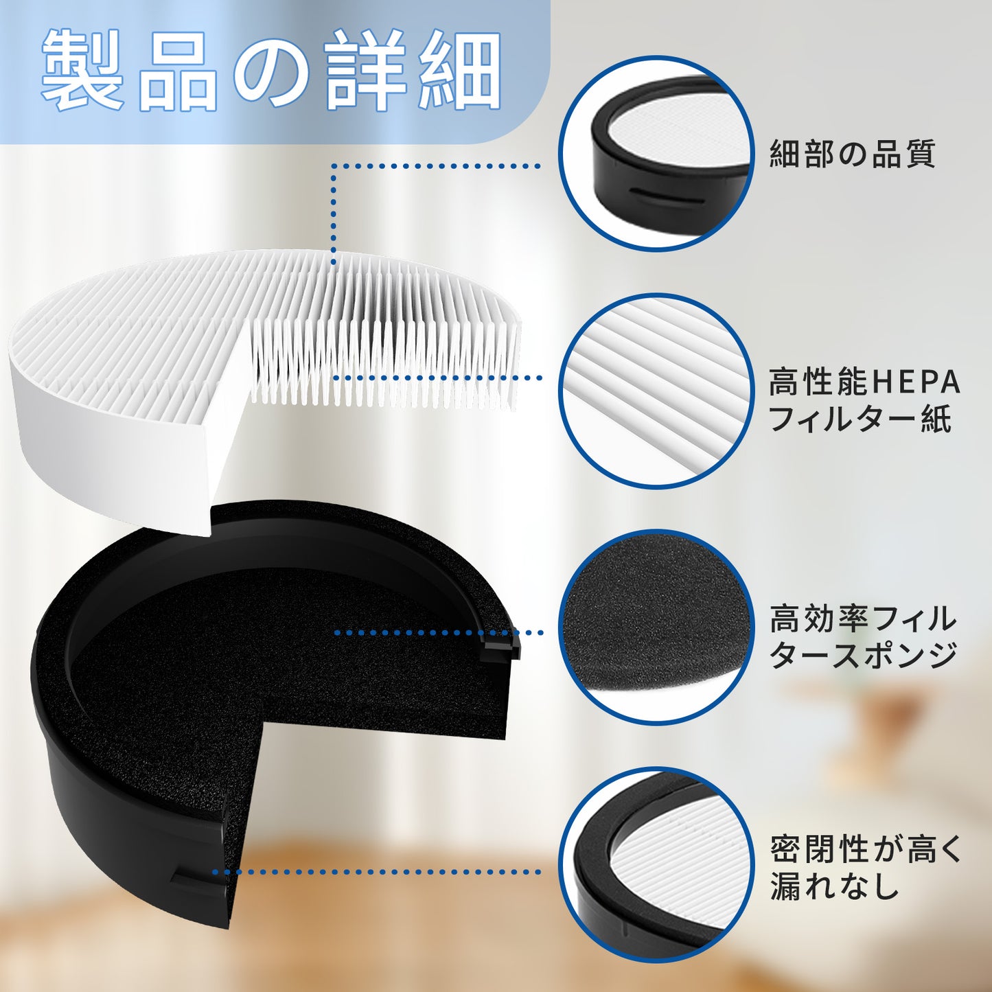 CFTS72 アイリスオーヤマ 掃除機 フィルター セット 汎用 互換品 交換品 SCD-210P-W SCD-185P-W SCD-210P-H SCD-120P-W SCD-183P-B スティッククリーナー