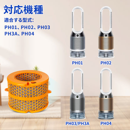 ダイソン PH01 PH02 加湿フィルター 970718-01 フィルター PH03 PH04 PH3A Purifier Humidify+Cool Pure Hot Cool 交換 水タンク用 エバポレーター カーボンファイバー 加湿空気清浄機 加湿器 パーツ 空気清浄機 フィルター交換 互換品