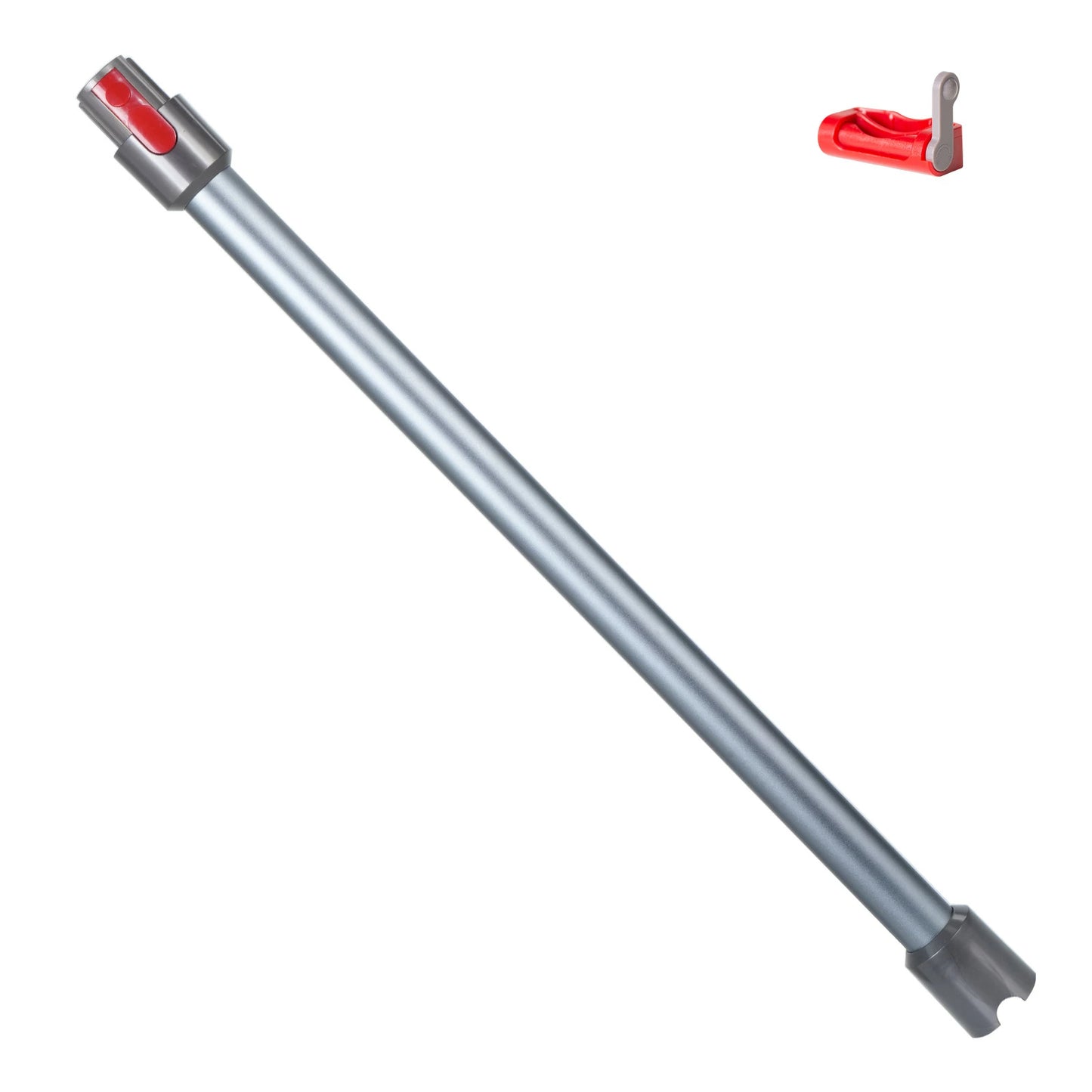 ダイソン V8 用 延長ロングパイプ ダイソン 延長 パイプ V7 V8 V10 V11 V15 シリーズ 対応 パーツ 掃除機用交換部品 V8 Slim Fluffy V8 Slim Fluffy+ 互換品 トリガーロック付き (非対応: V12)