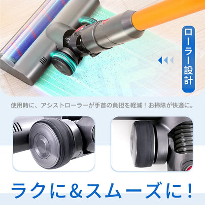 ダイソン SV18 掃除機 ヘッド ソフトローラークリーナー Dyson V12 Detect V12 Digital Slim SV18FF SV20FF SV30ABL SV46ABL 部品 交換ヘッド 互換ヘッド グリーンライト ほこり検知 V12掃除機交換用