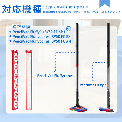 ダイソン SV50 フィルター ダイソン掃除機フィルター Dyson SV50 FF AM SV50 FC EX SV50 FC Dyson PencilVac Fluffy AM互換性 交換用 高性能 2個 セット 互換品
